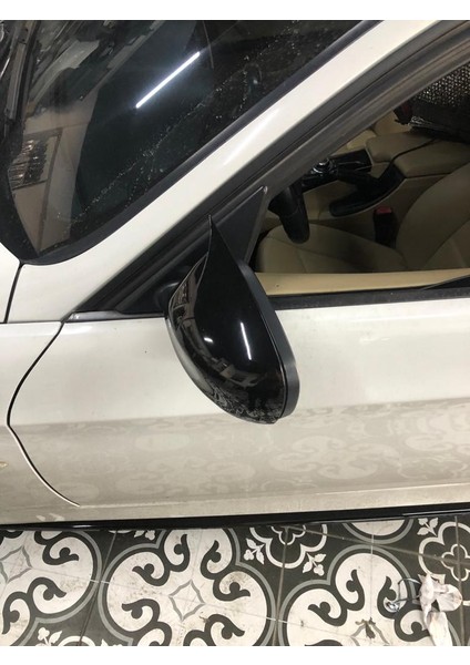 Bmw E90 Makyajlı Batman Yarasa Ayna Kapağı 2008-2011 Arası Pianoblack