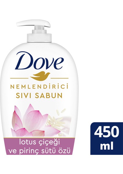 Lotus Çiçeği ve Pirinç Sütü Sıvı Sabun 450 ml