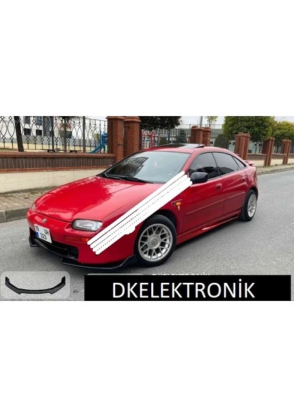 Mazda Lantis Ön Tampon Eki Body Kit Karlık Lip Siyah