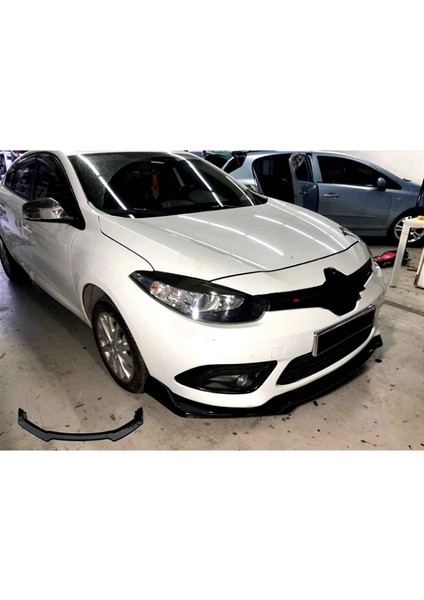 Renault Fluence Ön Tampon Eki Body Kit Lip Karlık Siyah