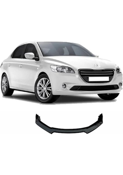 Peugeut 301 / Citroen C Eleysee Ön Tampon Eki Body Kit Karlık Lip Siyah indirimleri