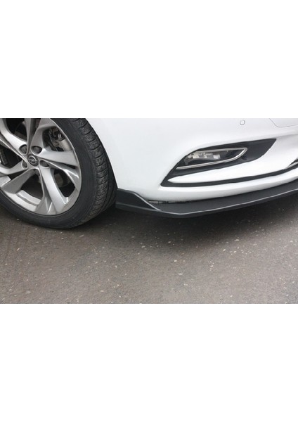 Opel Astra J Kasa Ön Tampon Eki Body Kit Karlık Lip 4 Parça Siyah modelleri