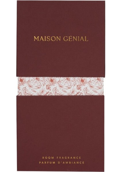 Maison Genial Luxury Sandal Wood Bordo Difüzer 220 cl