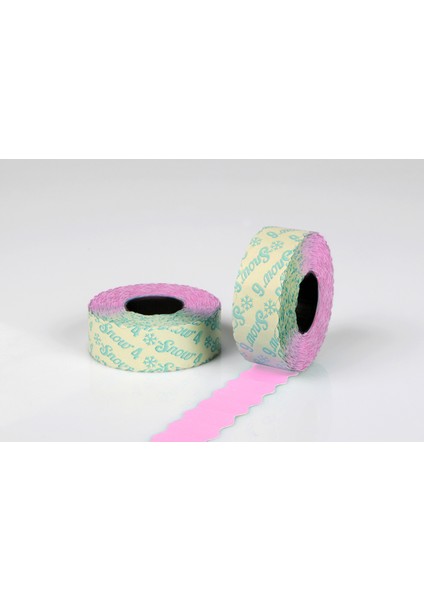 Meto Etiket 1500 Lük No:4 Pembe 42 Rulo