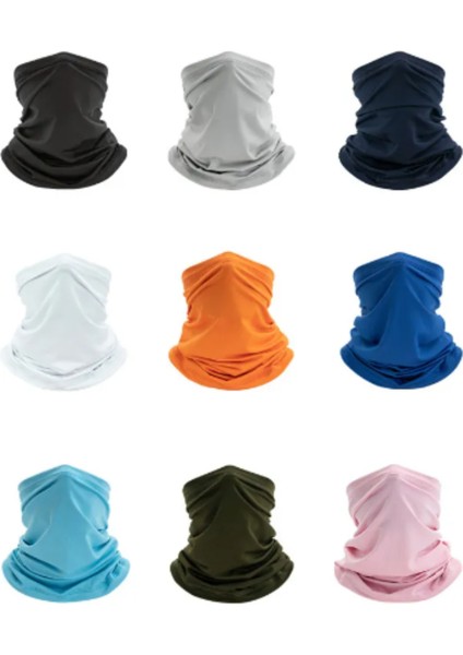 3 Adet UNİSEX Çok Fonksiyonlu Bandana (Karışık Renkler)