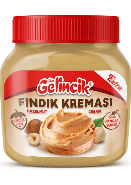 Kahvaltılık Sürülebilir Doğal Katkısız 650GR Özel Üretim Fındık Kreması Ekstra