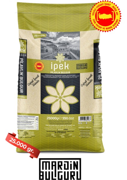 Bulgur Pilavlık Bulgur 25 kg