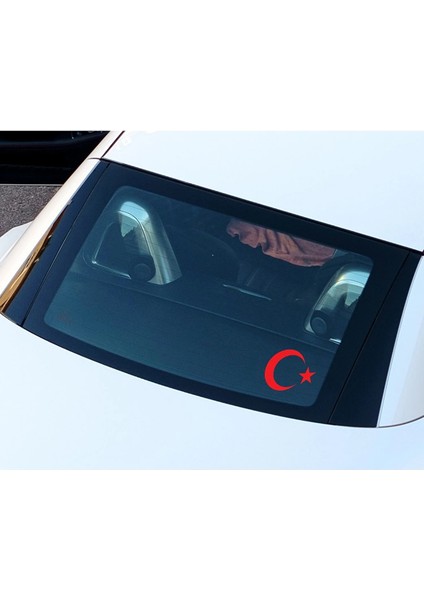 Türk Bayrağı Oto Sticker 10 x 8 cm fiyatları