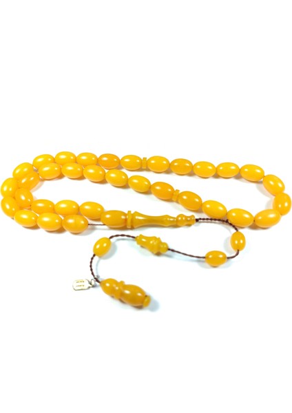 Mehmet Mercan Usta Işi Imzalı 0.6mm Şeffaf Delim Sıkma Kehribar Model No 3289