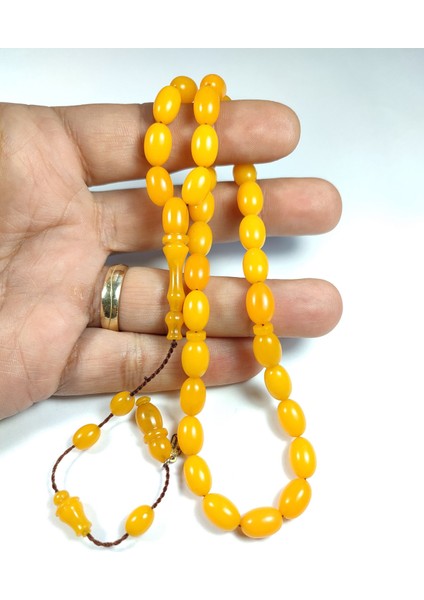 Mehmet Mercan Usta Işi Imzalı 0.6mm Şeffaf Delim Sıkma Kehribar Model No 3289 fırsatları