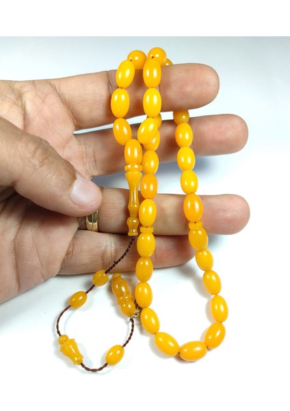 Mehmet Mercan Usta Işi Imzalı 0.6mm Şeffaf Delim Sıkma Kehribar Model No 3289 indirimleri