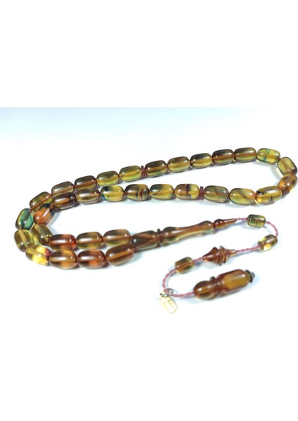 Ayhan Turan Usta Işi Imzalı 0.6 mm Şeffaf Delim Sıkma Kehribar Model No 3273 fiyatları