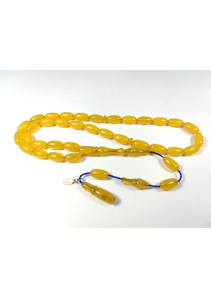 Ayhan Turan Usta Işi Imzalı 0.6 mm Şeffaf Delim Sıkma Kehribar Model No 3248