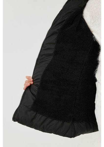 Içi Yumuşak Astarlı Kapüşonlu Şişme Mont Kız Çocuk Mont 5761981 indirimleri