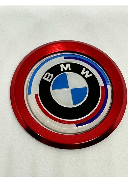 Bmw Direksiyon Logo 45MM (50.yıl Mavi Beyaz) 4,5 cm