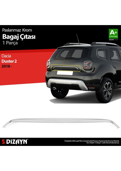 Dacia Duster Krom Bagaj Çıtası 2018 Üzeri indirimleri