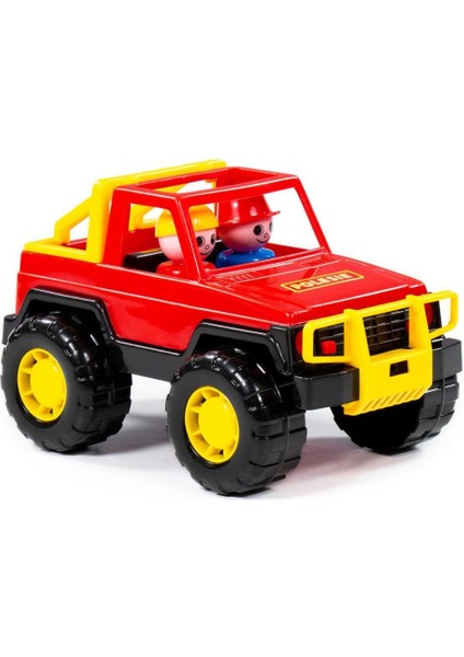 Oyuncak Safari Jeep 36643, Çocuklar Için Figürlü Oyuncak Jeep