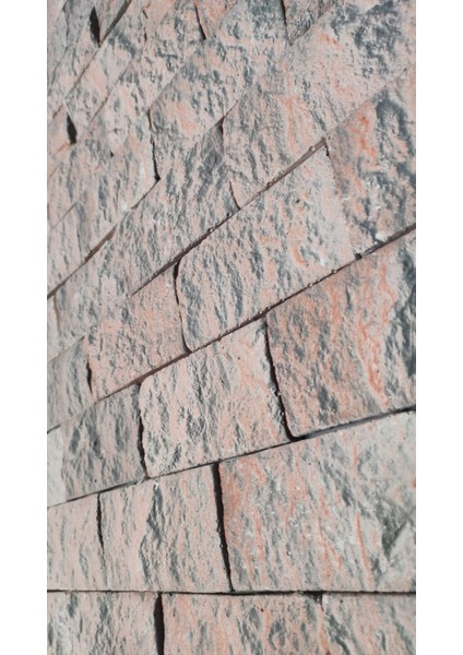 Kültür Tuğlası Dark Pink 3D Modeli Modeli 0,5 m2