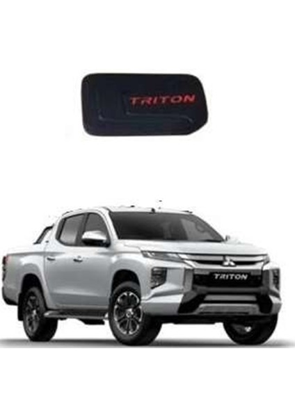 Mitsubishi L200 2019 Sonrası Depo Kapağı Kaplama Siyah