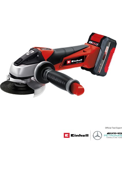 TE-AG 18/115 Li Kit (1x4,0 Ah), Akülü Avuç Taşlama