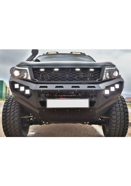Nissan Navara Off Road Çelik Ön Tampon Koruma 2019-2021 AQM-M50 modelleri