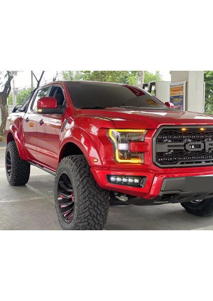 Ranger Için Uyumlu Kısa Tip F150 Ayna (Parlak Siyah )