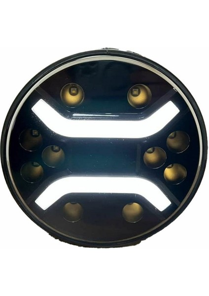 Off Road Kamyon Tır Uyumlu Gündüz Ledli Sis Lambası 12 - 24V Uyumlu