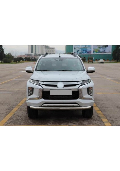 Mitsubishi L200 Ön Tampon Koruma Demiri Krom Tekli Bıyık 2007+ PST19 modelleri