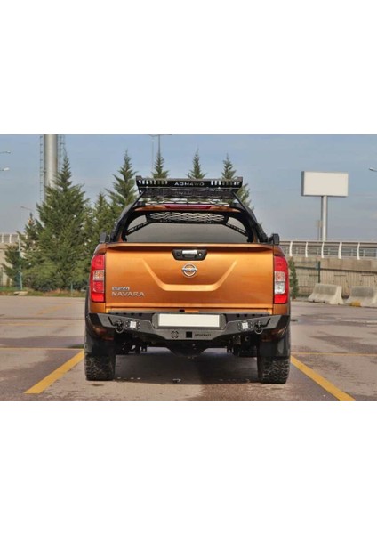 Nissan Navara Off Road Arka Tampon Koruma 2010-2021 AQM-S20 indirimleri
