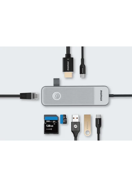 Onelink 8 In 1 Usb-C Çoklayıcı Hub