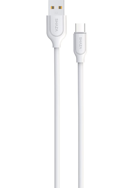 USB -Type C 1m 2.4A Destekli Şarj ve Data Kablosu SG2003UC/WT
