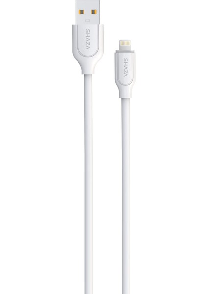 Usb- Lightning 1m 2.4A Destekli Şarj ve Data Kablosu SG2003UL/WT