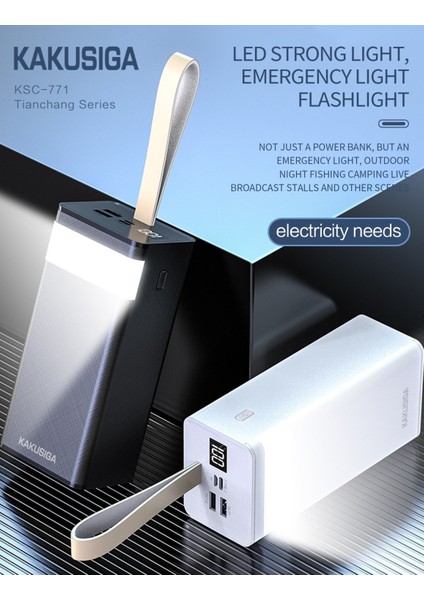 40000 Mah 3 Portlu Powerbank Taşınabilir Şarj Cihazı fiyatları