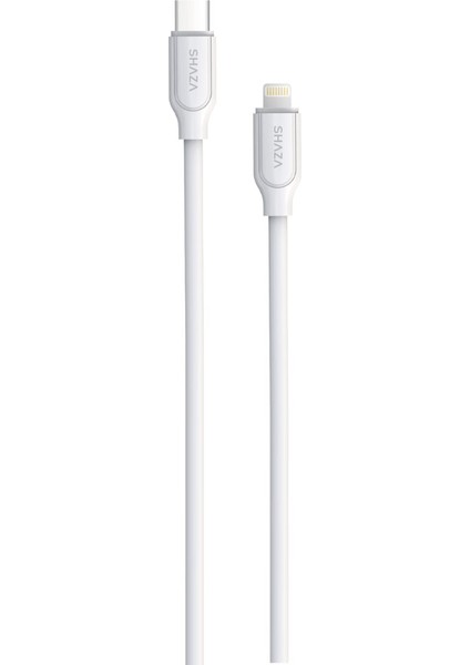 USB C- Lightning 1m 27W Destekli Şarj ve Data Kablosu SG2002L/WT