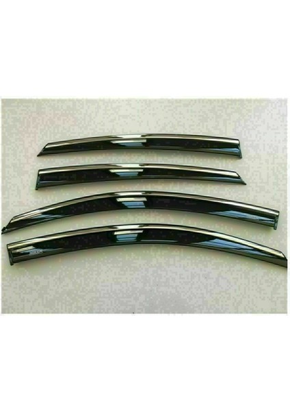 Niken Hyundai Santa Fe 2018- Kromlu Cam Rüzgarlığı 4lü fırsatları