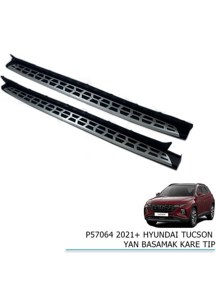 Hyundai Tucson Yan Basamak Kare Tip 2021+ modelleri