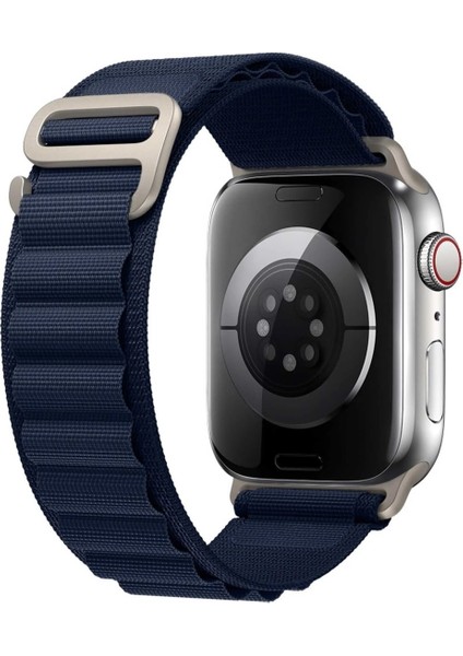 Apple Watch Uyumlu 42MM 44MM 45MM 49 mm ve Ultra  1/2/3/4/5/6/se/7/8/9  Kordon Trail Loop Kordon Strap