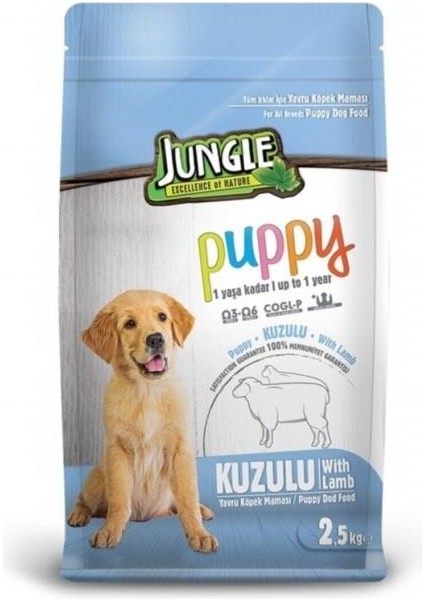 Kuzu Etli Yavru Köpek Maması 2,5kg