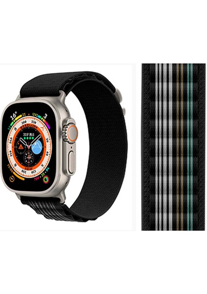 Apple Watch Uyumlu 38-40-41 S10(42) 1/2/3/4/5/6/se/7/8/ Kordon Alpin Loop Kordon