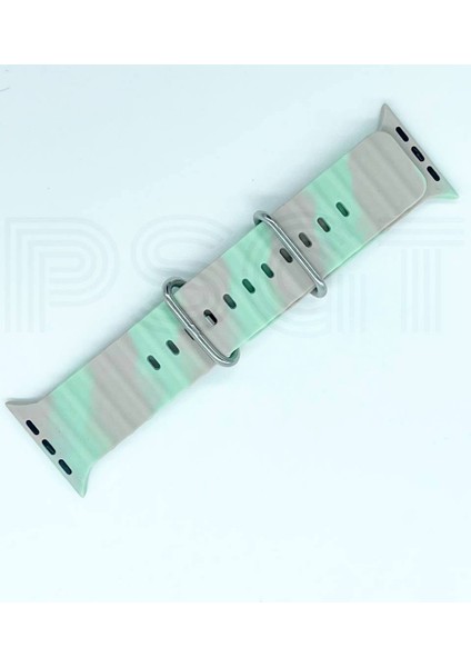 Apple Watch Uyumlu 42/44/45/49mm Seri 1/2/3/4/5/6/se/7/8/9 Ve (46MM SERİ 10) Kordon Loop Ocean