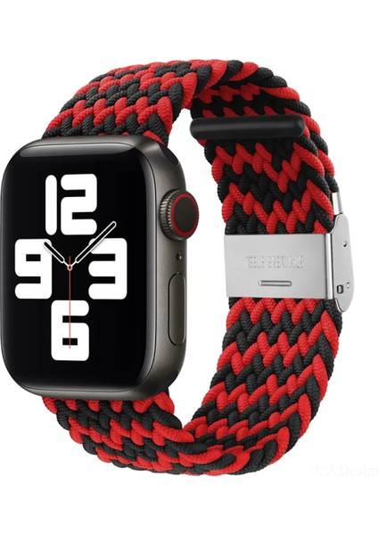 Apple Watch Uyumlu Yeni Ayarlanabilir Örgülü Esnek Kordon 40MM 41MM 438MM Pr Pro 2025