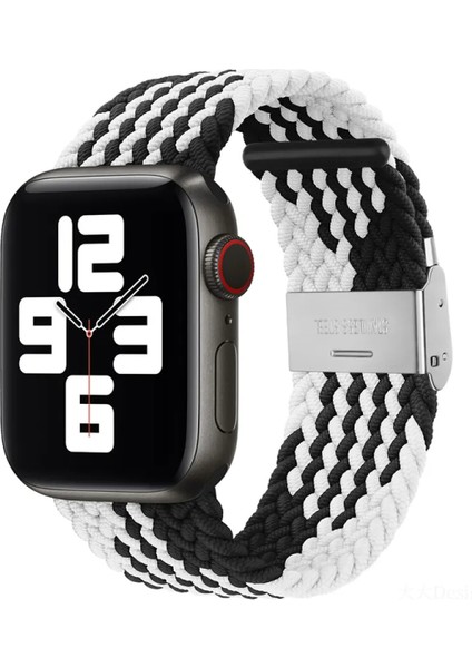 Apple Watch Uyumlu Yeni Ayarlanabilir Örgülü Esnek Kordon 40MM 41MM 438MM Pr Pro 2029