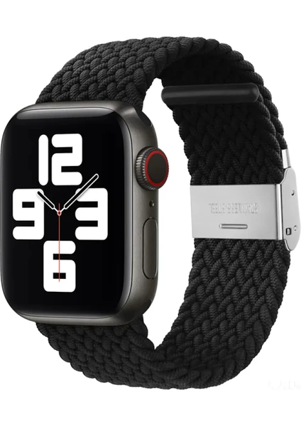 Apple Watch Uyumlu Yeni Ayarlanabilir    Örgülü Esnek Kordon 40MM 41MM 438MM Pr Pro 2044