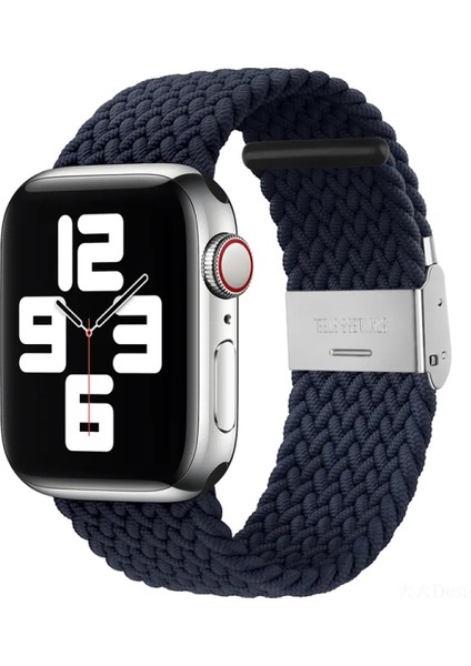 Apple Watch Uyumlu Yeni Ayarlanabilir Örgülü Esnek Kordon 40MM 41MM 438MM Pr Pro 2052