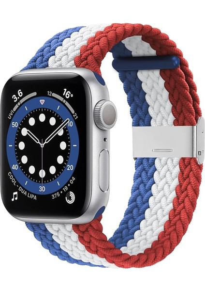 Apple Watch Uyumlu Yeni Ayarlanabilir Örgülü Esnek Kordon 40MM 41MM 438MM Pr Pro 2057