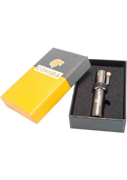 Cohiba Metal Puro Delicili Üç pürmüz Çakmak