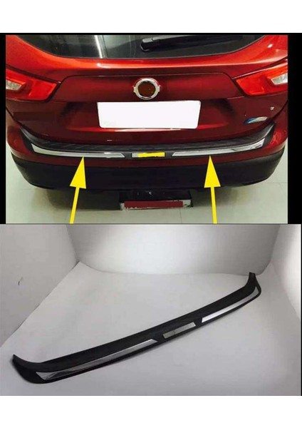 Nissan Qashqai 2014 2017 Arka Tampon Eşik Koruma