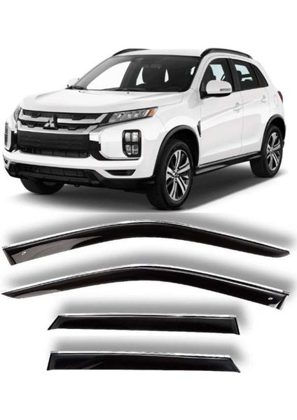 Mitsubishi Asx 2010 2017 Kromlu Cam Rüzgarlığı