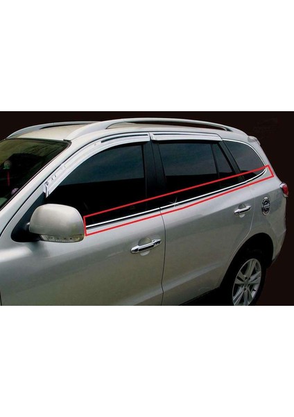 Hyundai Santa Fe 2006 2012 Cam Çıtası Krom fiyatları