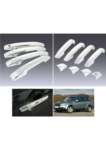 Subaru Forester 2009 2012 Kapı Kolu Abs Krom